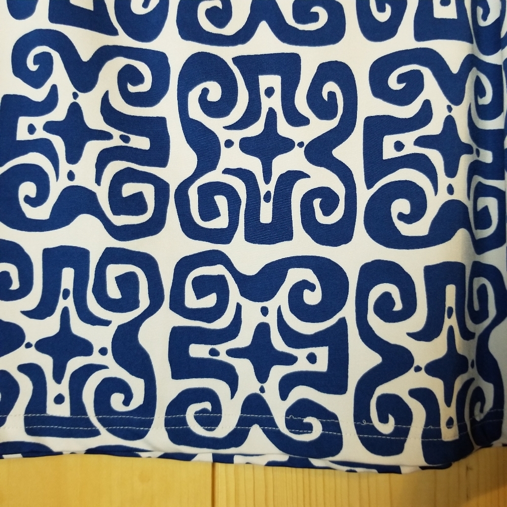 Buckhead Betties Print Stretchy A-Line Skirt View 4